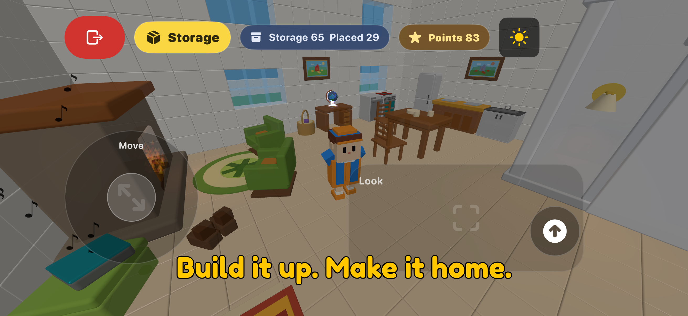 Wanderkeep upgrades screenshot